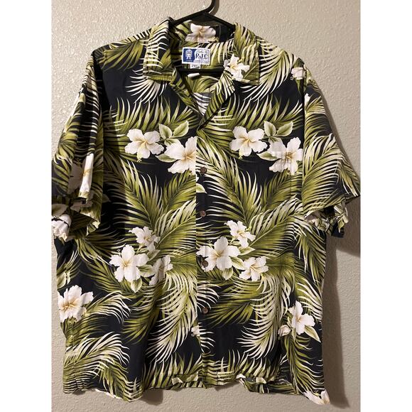 Styled by RJC LTD  made in Hawaii USA men’s button front shirt - Picture 1 of 5